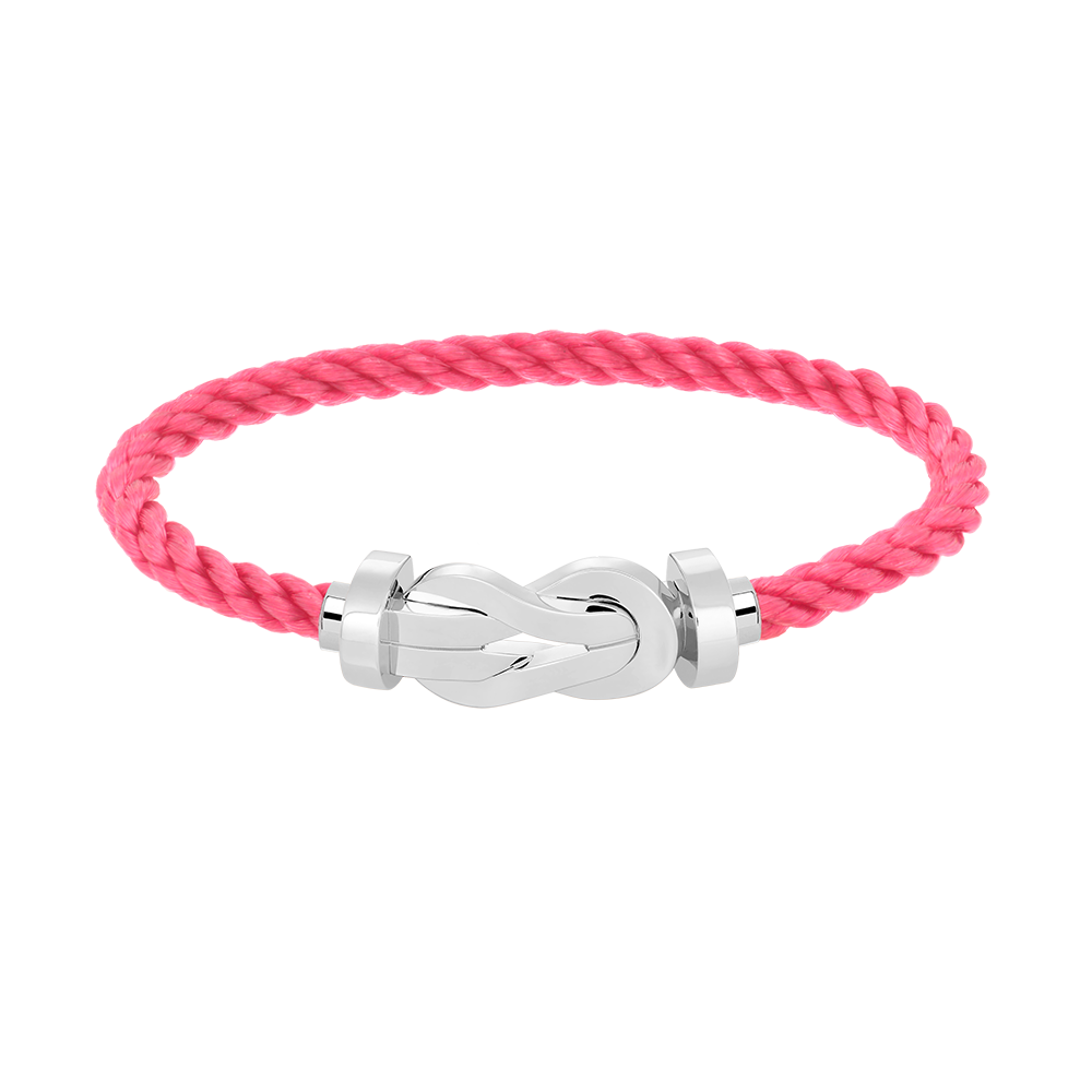 シャンス アンフィニ ブレスレット 18k ホワイトゴールド ラージ