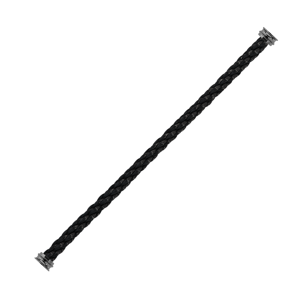 Cable 1 tour corderie noir
