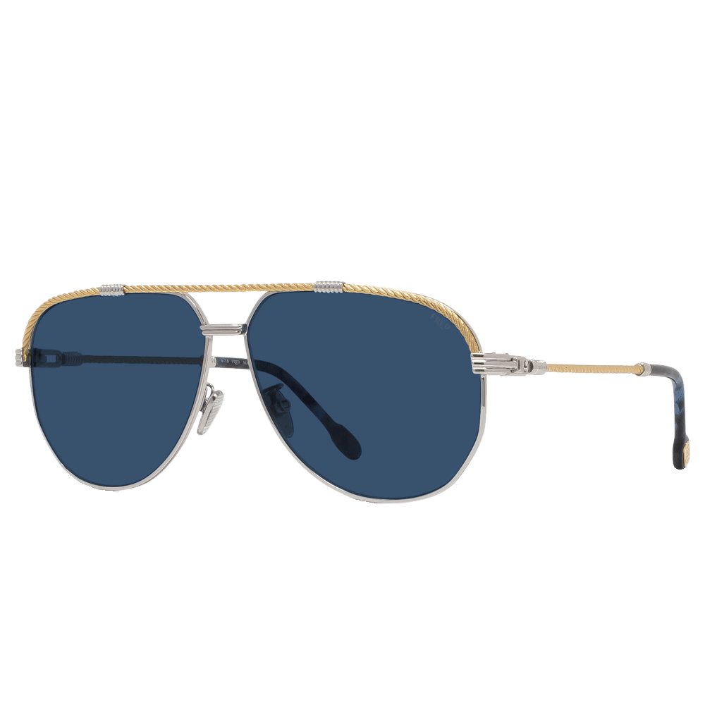 blue aviator sunglasses
