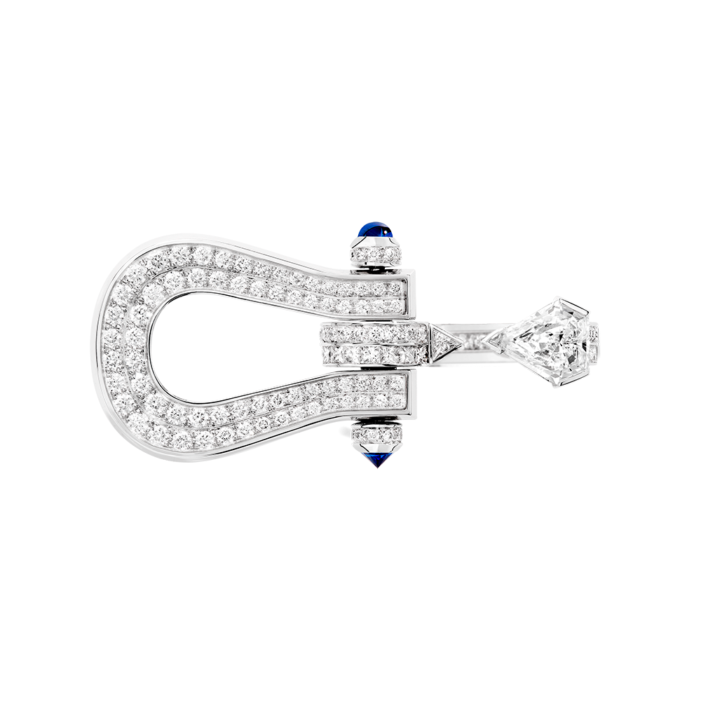 M. Fred Inner Light Force 10 Winning Spirit ring 18k white gold, Fred