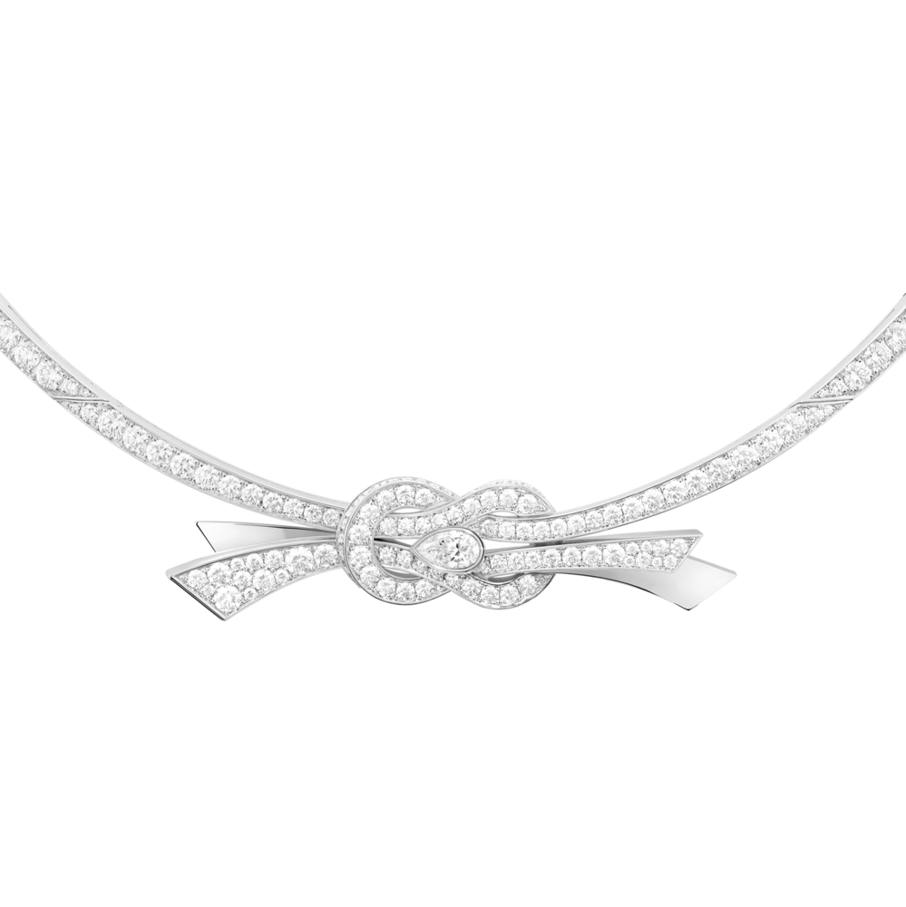 10019 BJC FRED ネックレス　18k 925シルバー ラグジュアリーな女性用ネックレスとペンダント - FRED JP