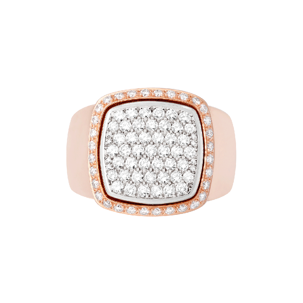 白色钻石 Pain de Sucre系列可替换宝石戒指