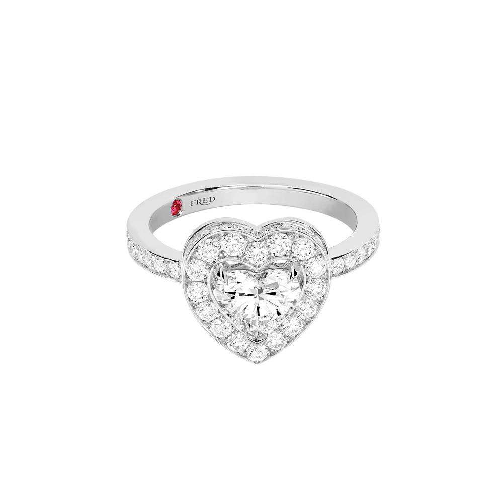 Fred Paris Diamond Heart Ring