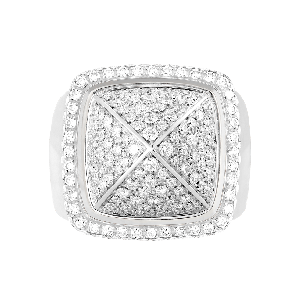 Bague Pain de Sucre diamants