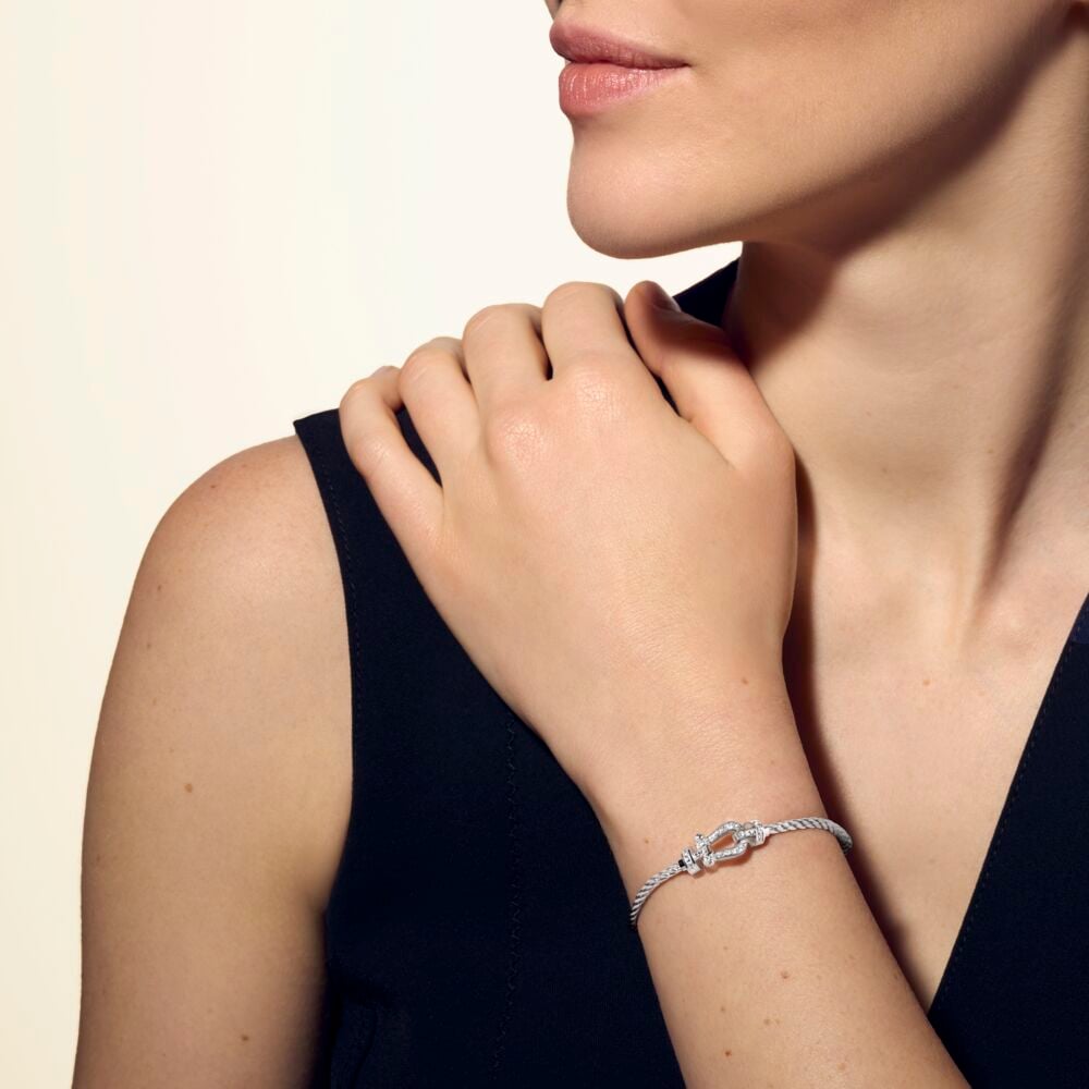 FREDフレッド フォース10 ホワイトゴールド ダイヤモンド ブレスレット Fred ［銀座店］FRED フレッド フォース10 フルダイヤモンド