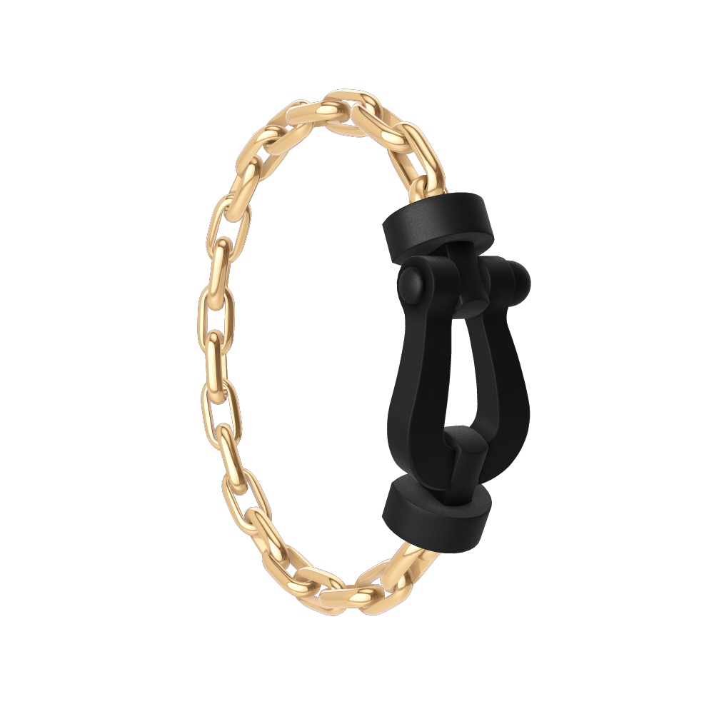 フォース10ブレスレット 18k ホワイトゴールド XL モデル - Fred