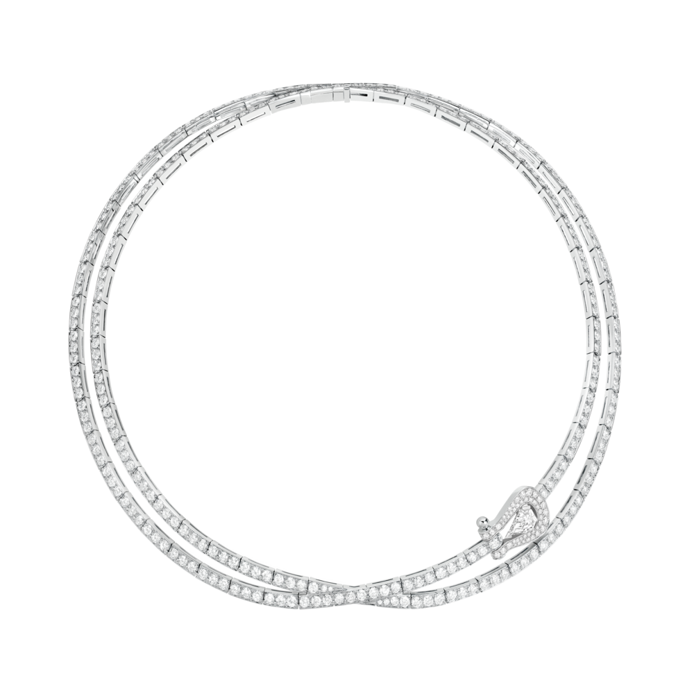 新製品情報も満載 フォース 10 ネックレス 18Kホワイトゴールド＆ダイヤモンド アクセサリー