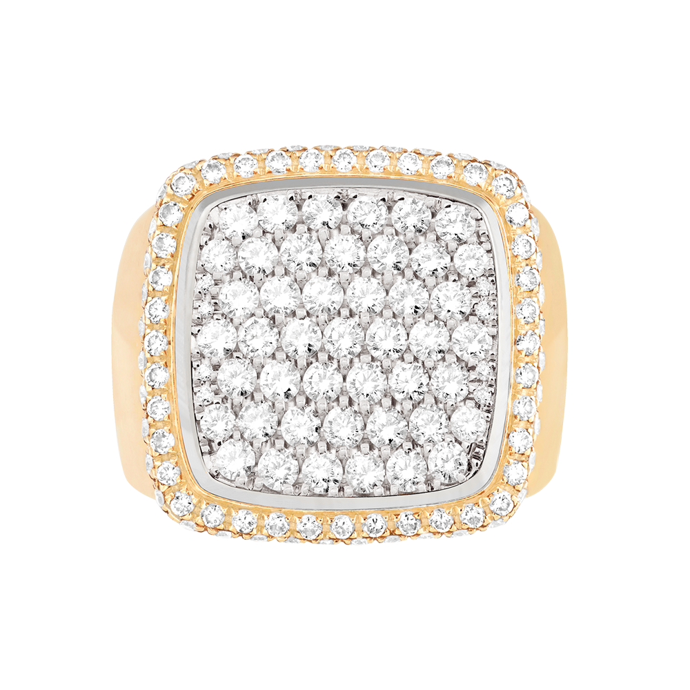 白色钻石 Pain de Sucre系列可替换宝石戒指