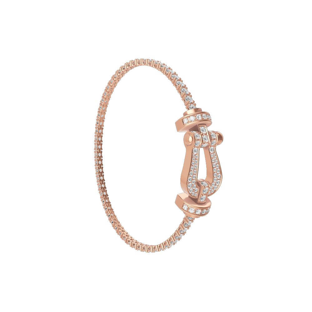 Force 10 Bracelet by Fred #fred #bracelet #rosegold #steel