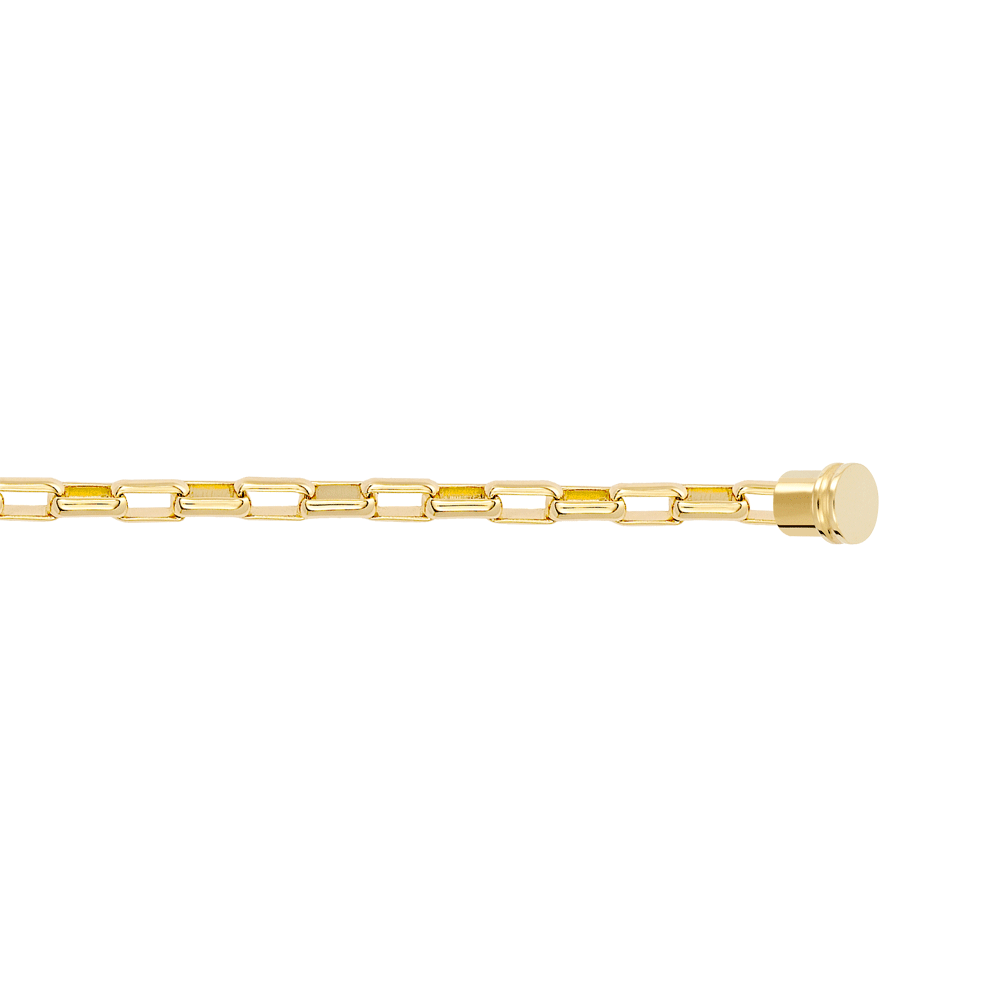 18K yellow gold link bracelet