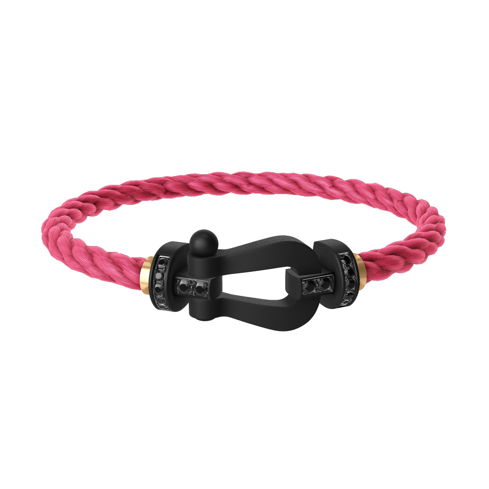 FRED フレッド フォース10 ブラックチタン&ブラックダイヤモンド フォース10ブレスレット ブラックチタン＆ブラックダイヤモンド