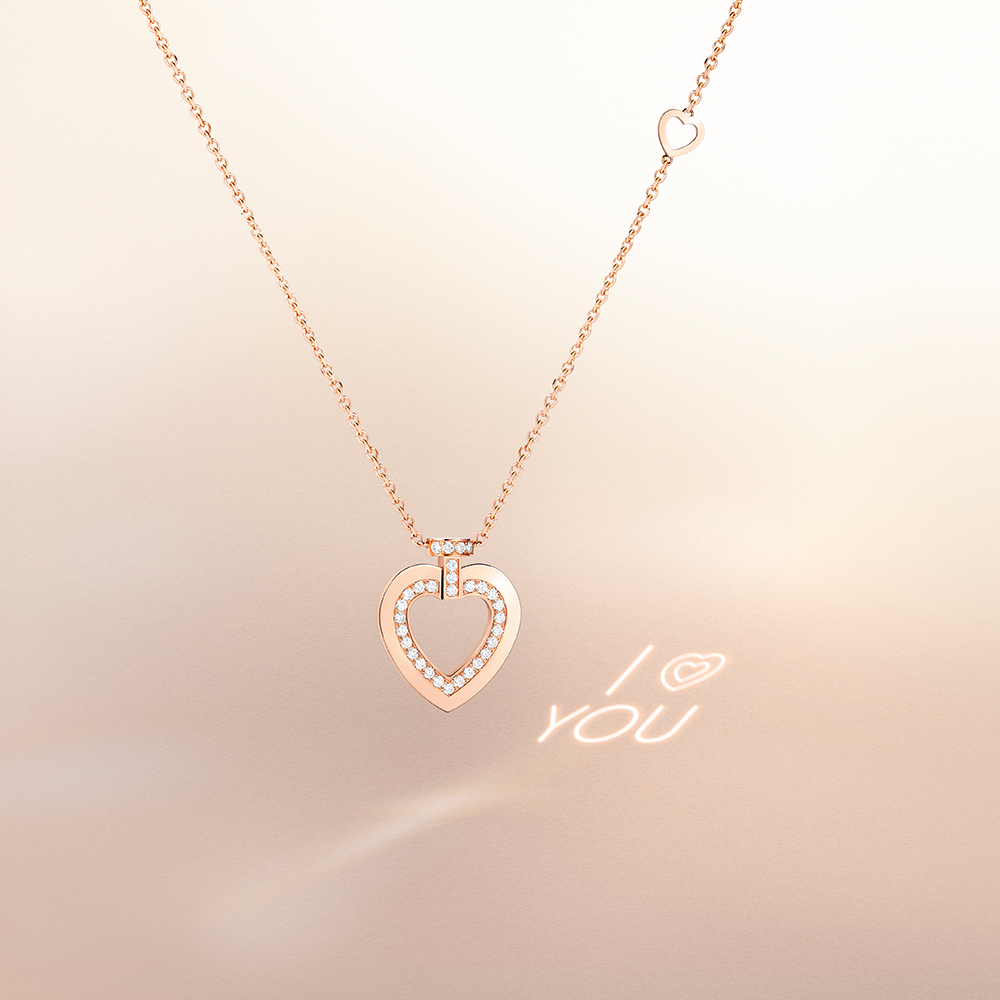 Pretty Woman necklace Sunlight Message -  "I ❤ YOU" Pretty Woman necklace Sunlight Message -  "I ❤ YOU"