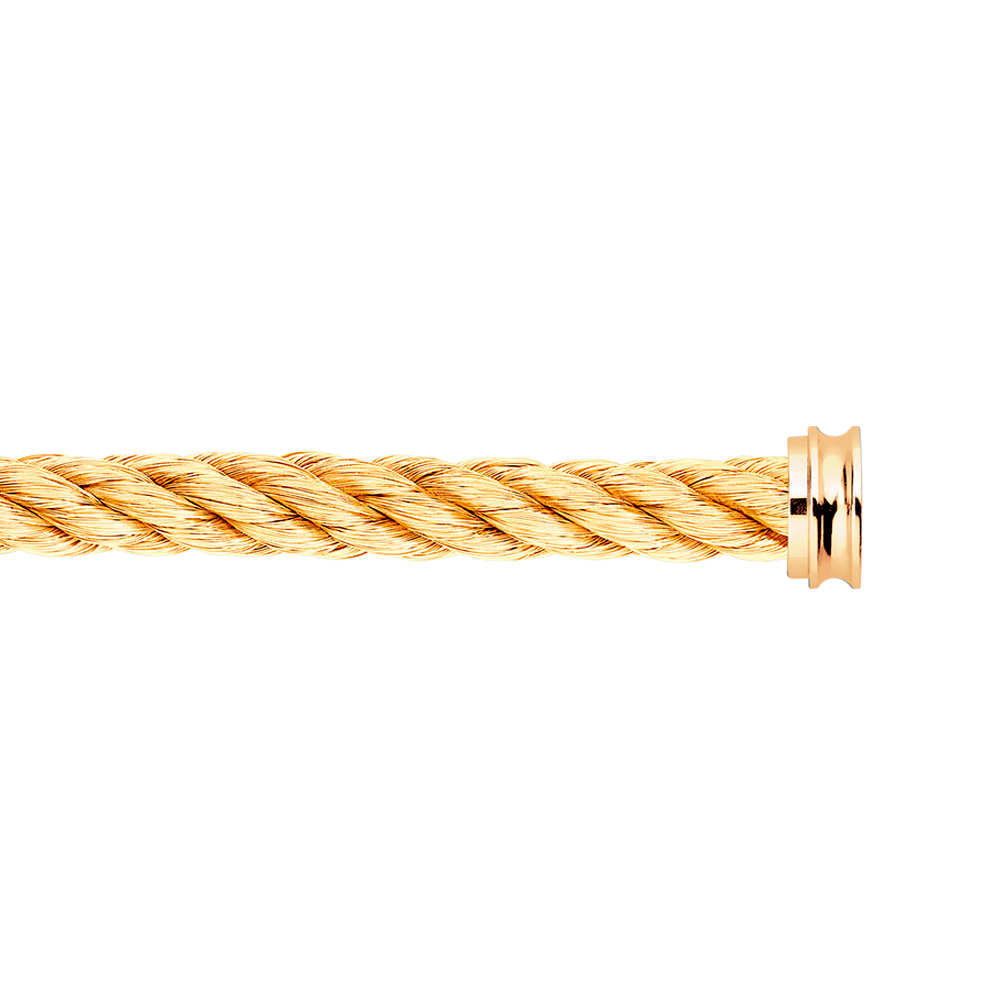 18k yellow gold cable