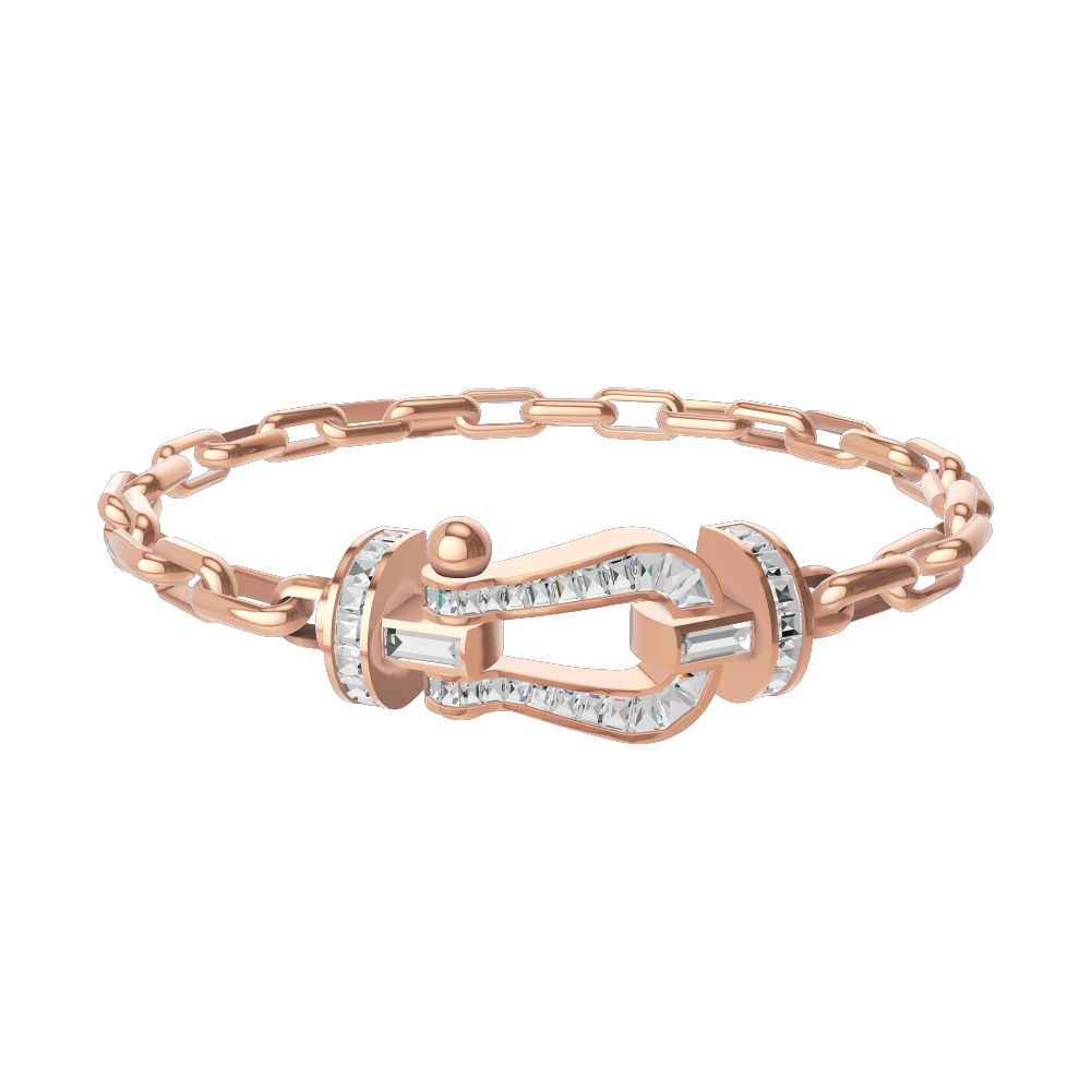 Fred Force 10 Rose Gold Bracelet at 1stDibs