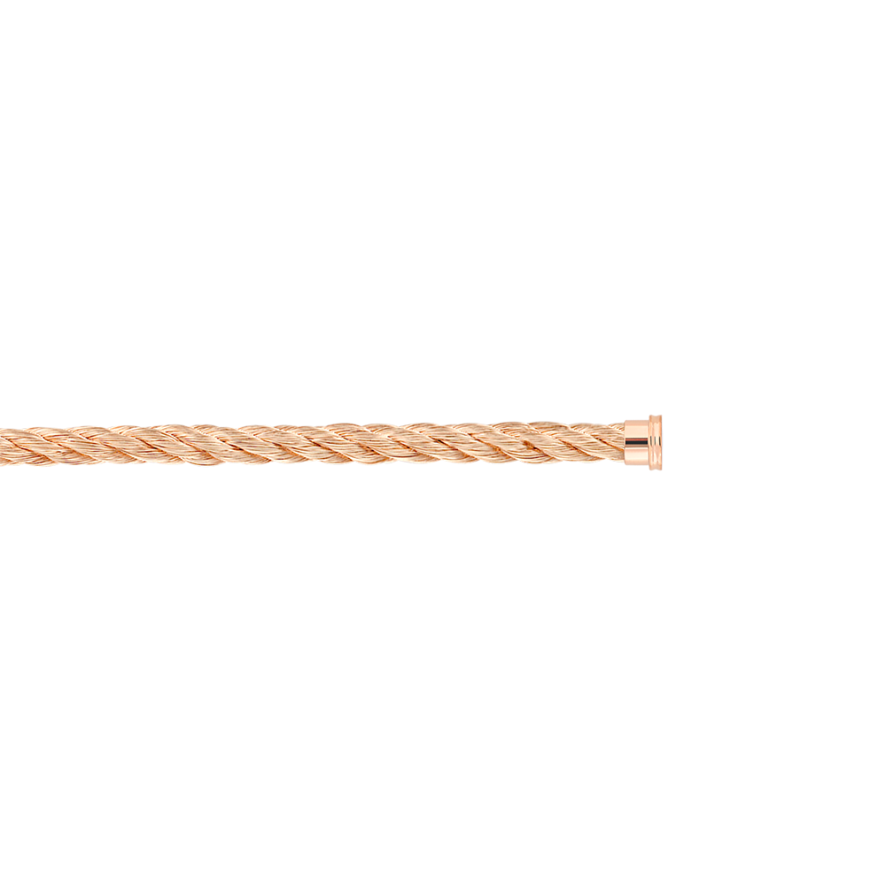 18k pink gold cable