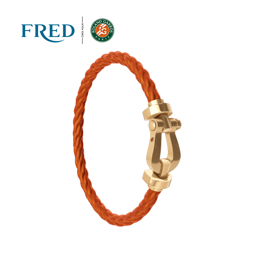 フォース10ブレスレット #FREDxRolandGarros ラージモデル用 18K