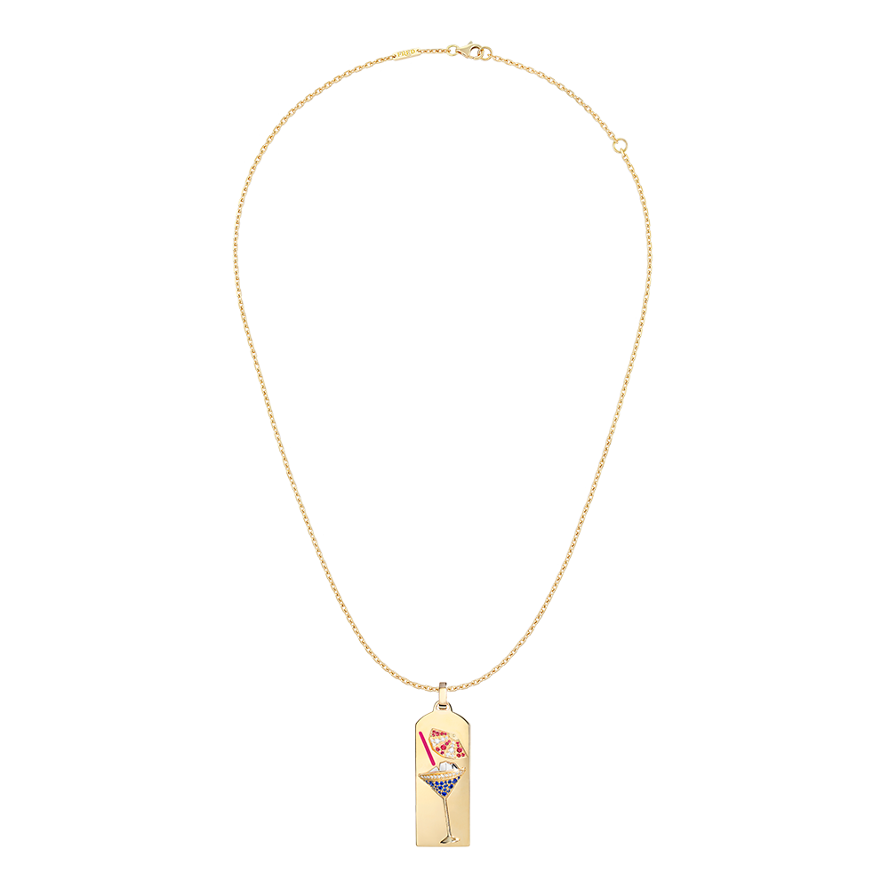 Pendentif Riviera cocktail