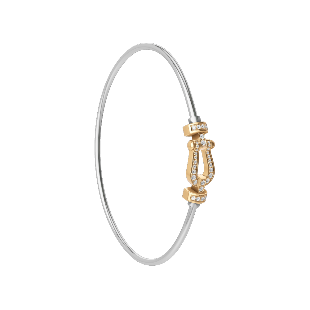 フォース10ブレスレット 18Kイエローゴールド ダイヤモンド ミディアム