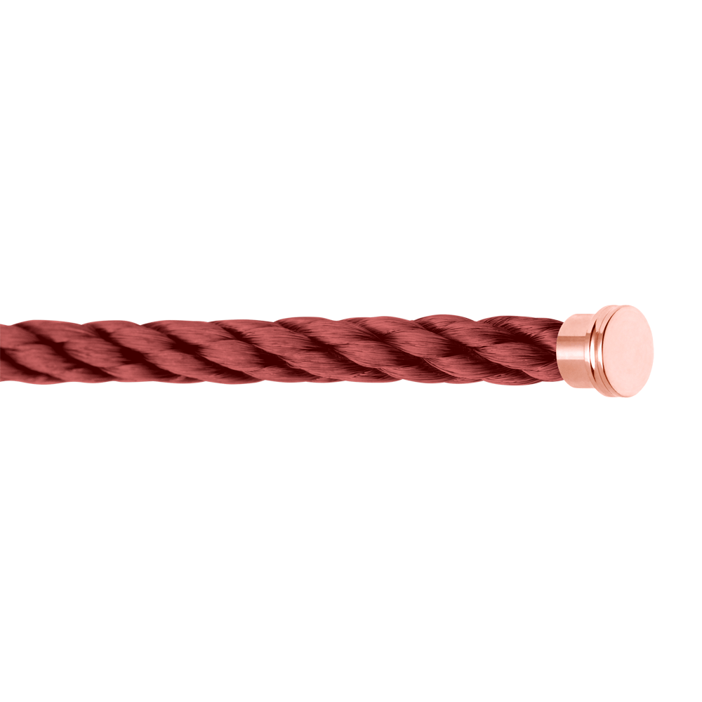 Burgundy cable