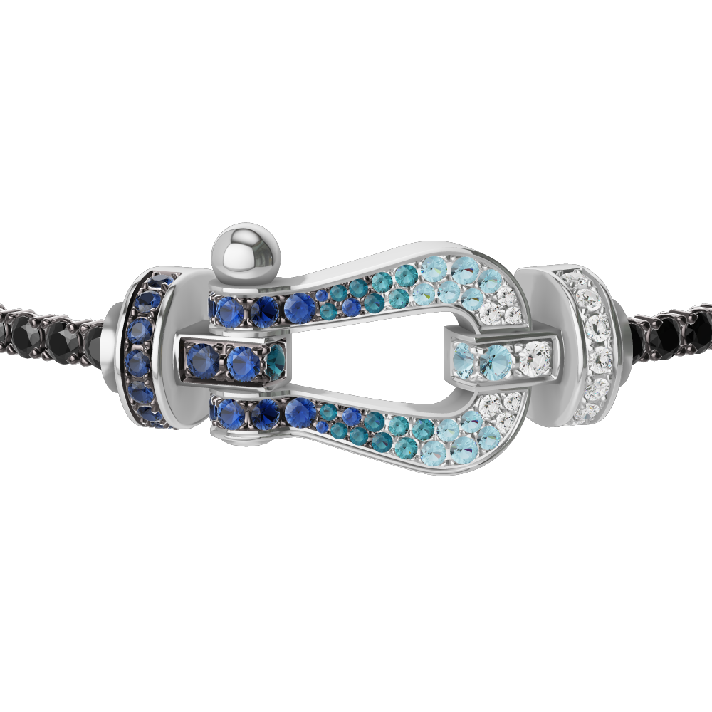 フォース10ブレスレット ラージモデル用 18Kホワイトゴールド
