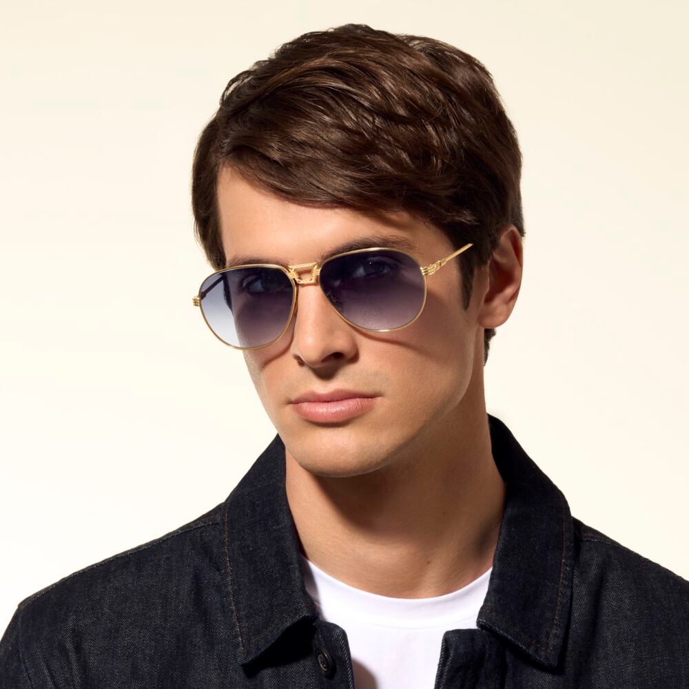 Force 10 sunglasses Blue pilot-style - Fred Paris